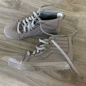 COPY - Vans kids sk8 Silver Glitter - size 3